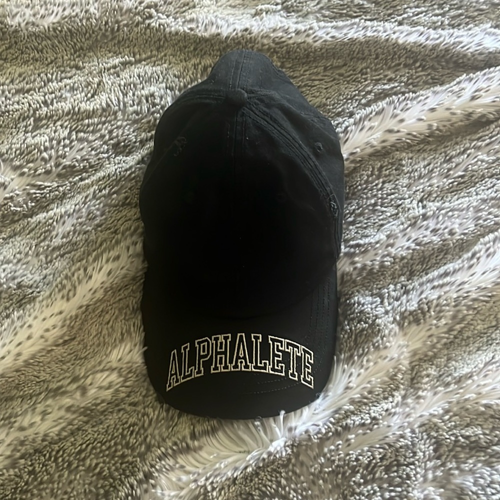 Black alphalete hat
